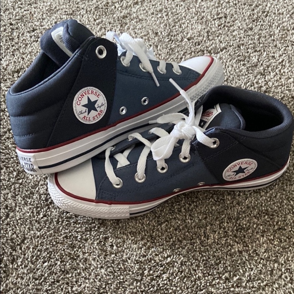 Converse Kids Dark Blue High-Top Sneakers